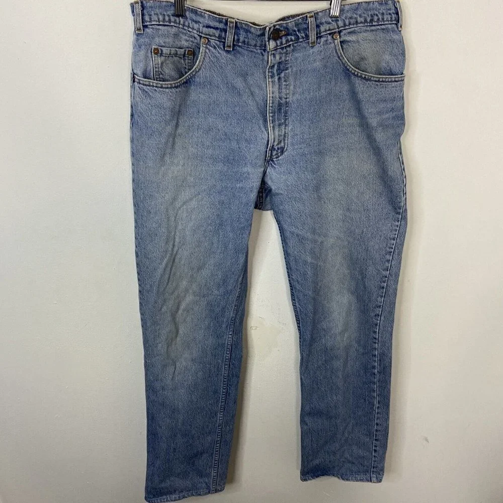 Levi Vintage 516 XX Men‎ 40X31 Hemmed Slim Straight 90s